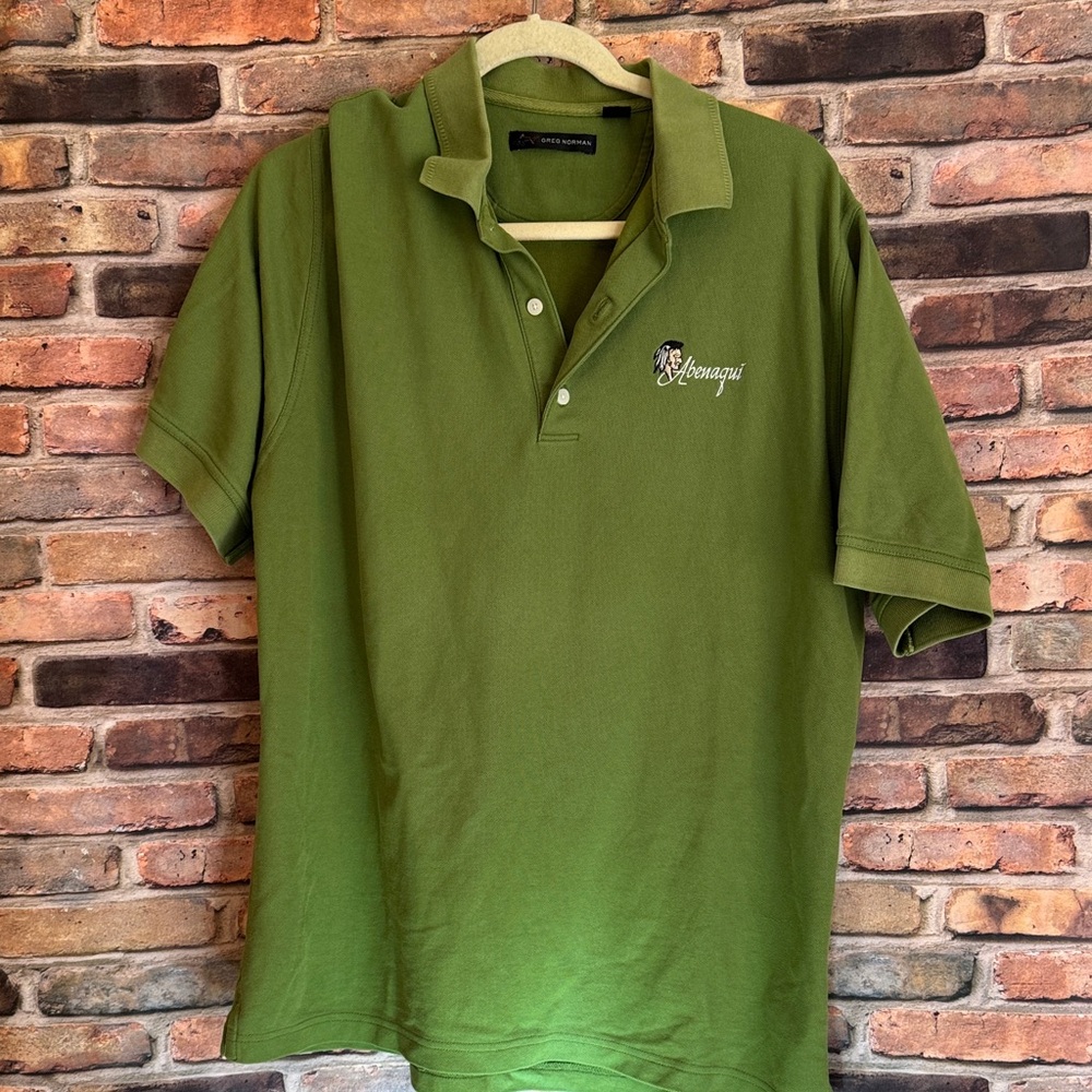Greg Norman Polo Green Size Large